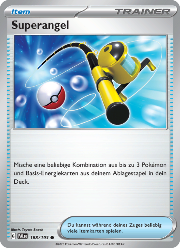 Superangel 188 — Paldea Evolved (German Pokémon TCG card)