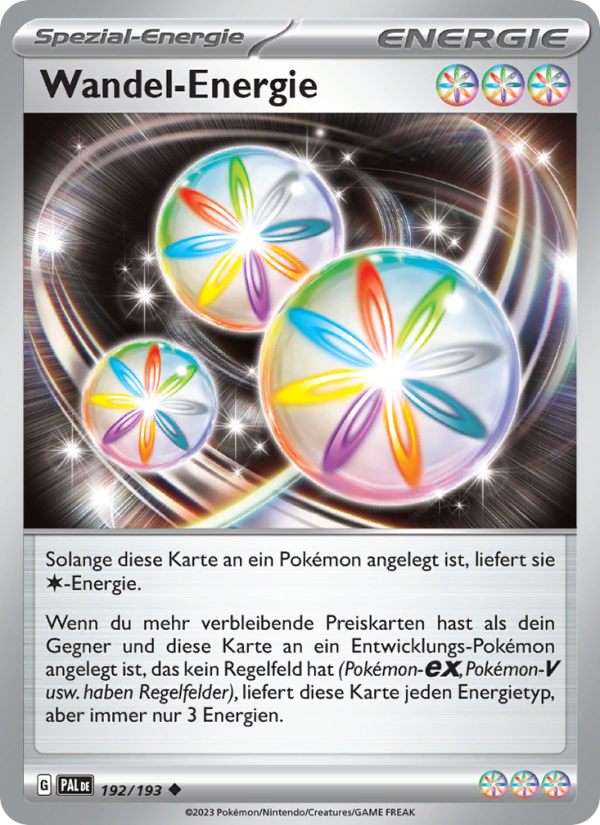 Wandel-Energie 192 — Paldea Evolved (German Pokémon TCG card)