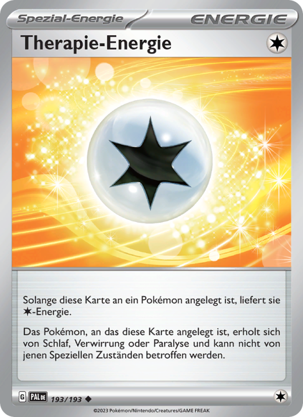Therapie-Energie 193 — Paldea Evolved (German Pokémon TCG card)