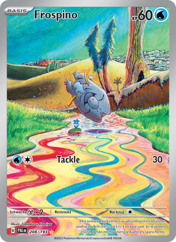 Frospino 208 — Paldea Evolved (German Pokémon TCG card)