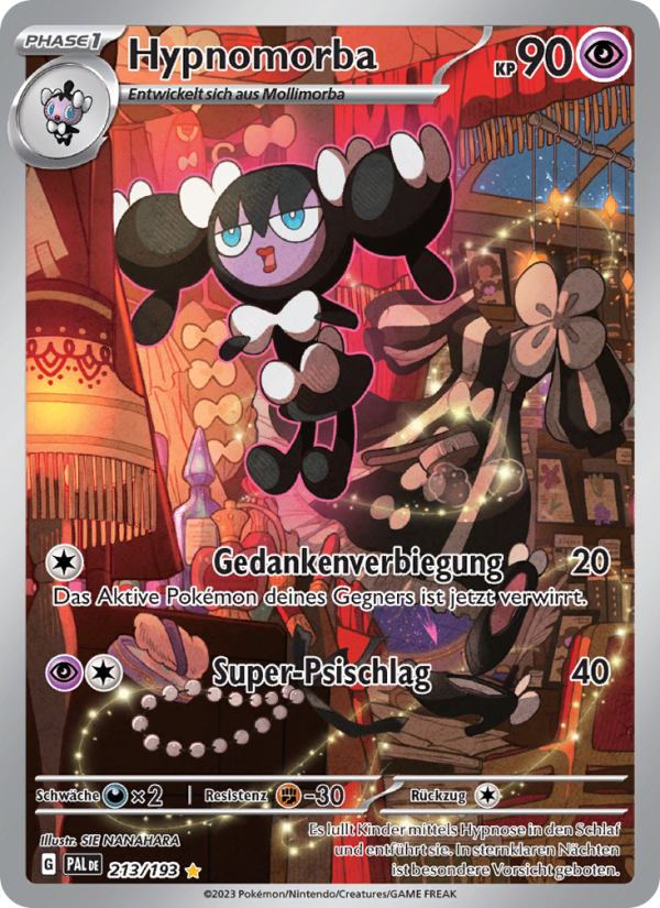Hypnomorba 213 — Paldea Evolved (German Pokémon TCG card)