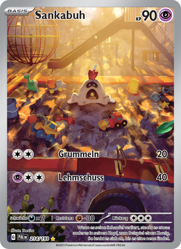 Sankabuh 214 — Paldea Evolved (German Pokémon TCG card)
