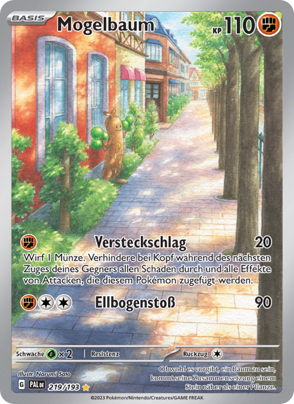 Mogelbaum 219 — Paldea Evolved (German Pokémon TCG card)
