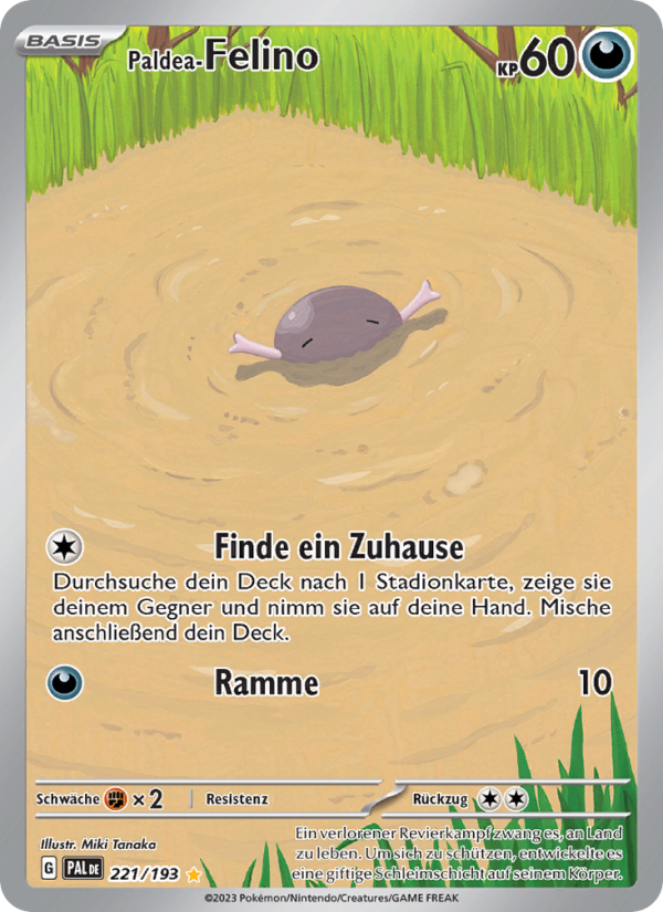 Paldea-Felino 221 — Paldea Evolved (German Pokémon TCG card)