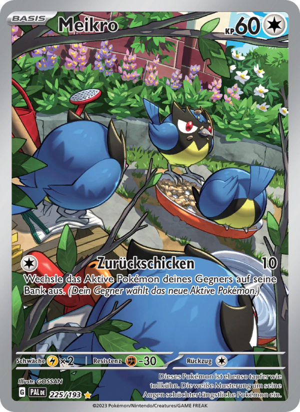 Meikro 225 — Paldea Evolved (German Pokémon TCG card)