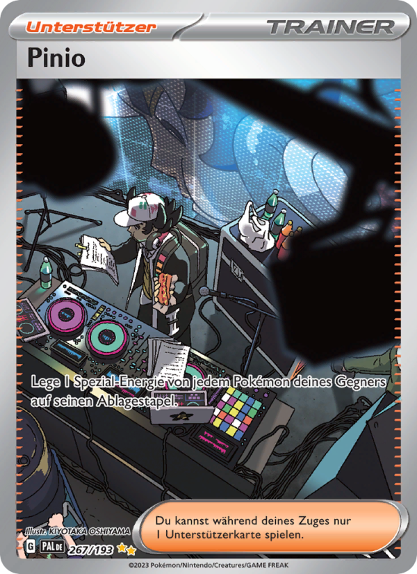 Pinio 267 — Paldea Evolved (German Pokémon TCG card)