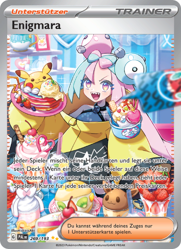 Enigmara 269 — Paldea Evolved (German Pokémon TCG card)