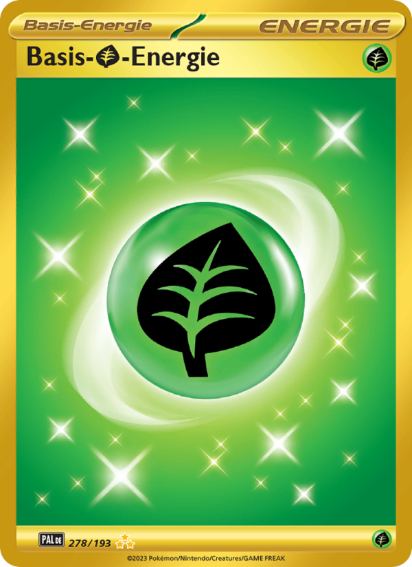 Basis-Grass-Energie 278 — Paldea Evolved (German Pokémon TCG card)