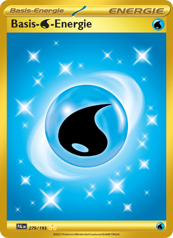 Basis-Water-Energie 279 — Paldea Evolved (German Pokémon TCG card)