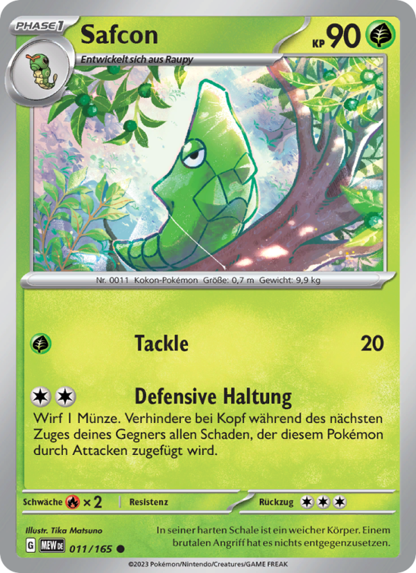 Safcon 011 — 151 (German Pokémon TCG card)