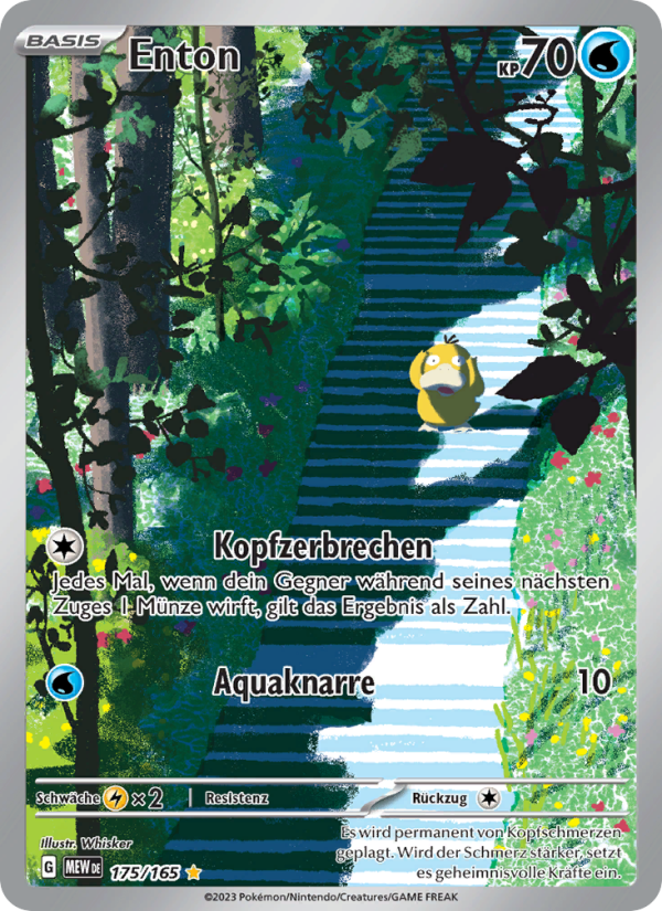 Enton 175 — 151 (German Pokémon TCG card)