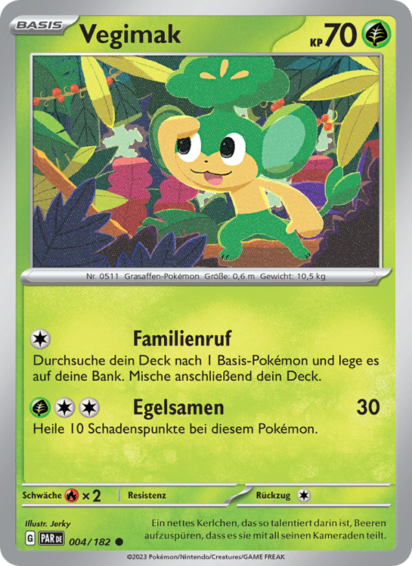 Vegimak 004 — Paradox Rift (German Pokémon TCG card)