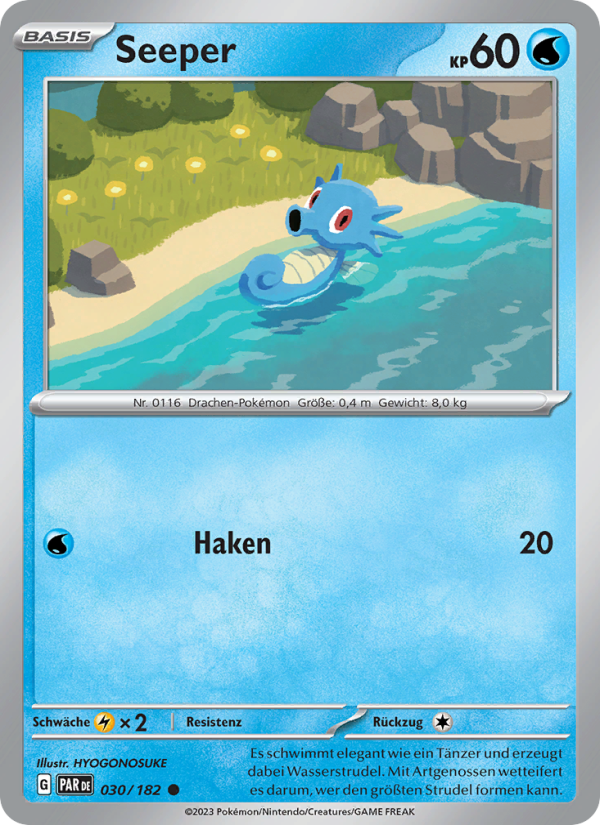 Seeper 030 — Paradox Rift (German Pokémon TCG card)