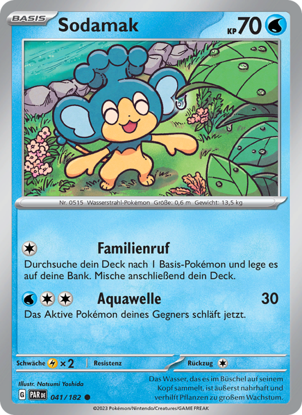 Sodamak 041 — Paradox Rift (German Pokémon TCG card)