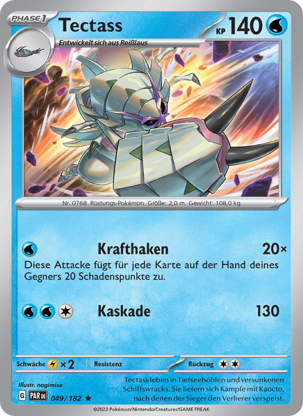 Tectass 049 — Paradox Rift (German Pokémon TCG card)