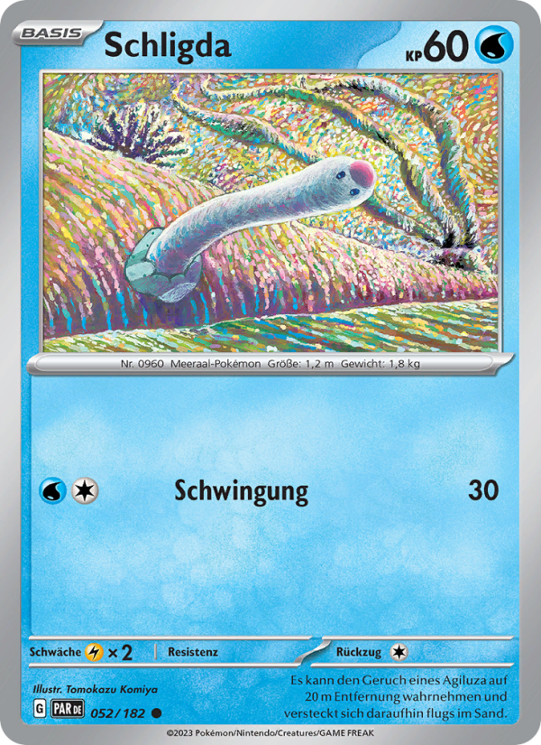 Schligda 052 — Paradox Rift (German Pokémon TCG card)