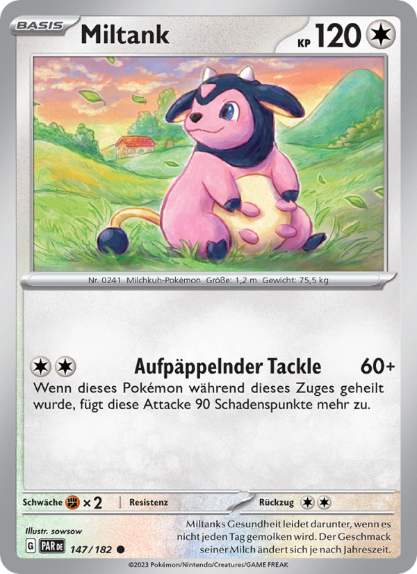 Miltank 147 — Paradox Rift (German Pokémon TCG card)