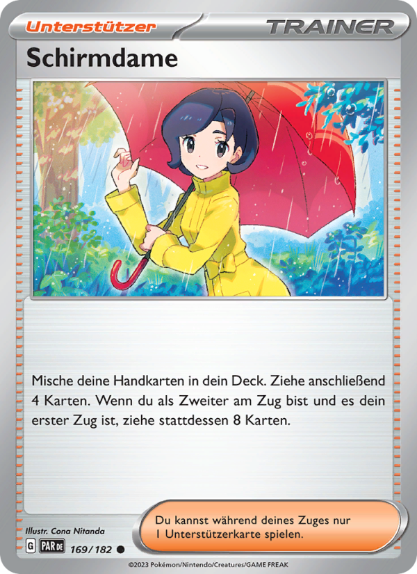 Schirmdame 169 — Paradox Rift (German Pokémon TCG card)