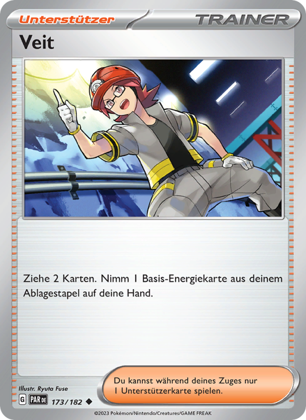 Veit 173 — Paradox Rift (German Pokémon TCG card)