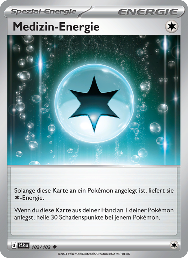 Medizin-Energie 182 — Paradox Rift (German Pokémon TCG card)