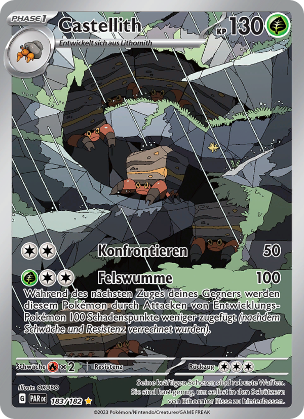 Castellith 183 — Paradox Rift (German Pokémon TCG card)