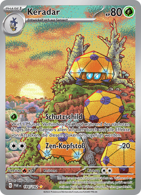 Keradar 184 — Paradox Rift (German Pokémon TCG card)