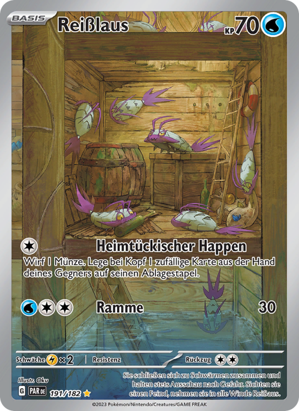 Reißlaus 191 — Paradox Rift (German Pokémon TCG card)