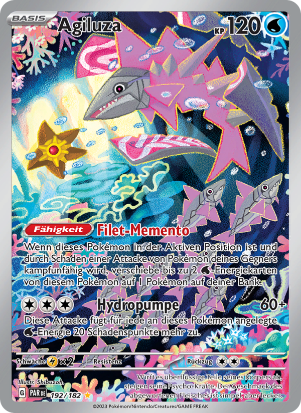 Agiluza 192 — Paradox Rift (German Pokémon TCG card)