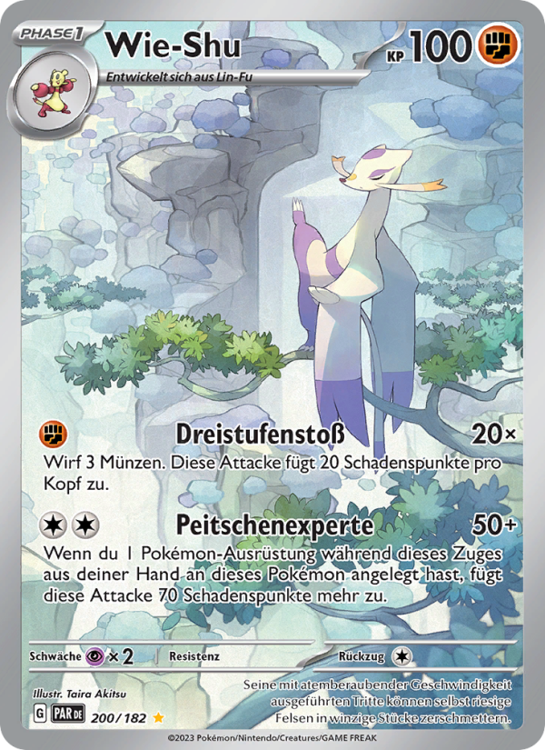 Wie-Shu 200 — Paradox Rift (German Pokémon TCG card)