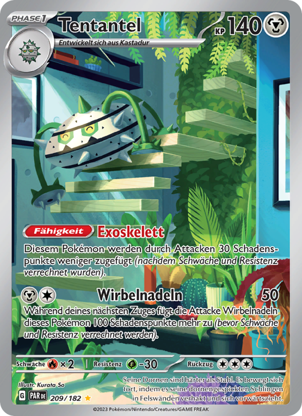 Tentantel 209 — Paradox Rift (German Pokémon TCG card)