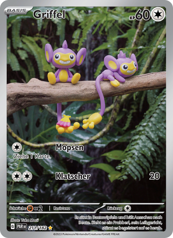 Griffel 211 — Paradox Rift (German Pokémon TCG card)
