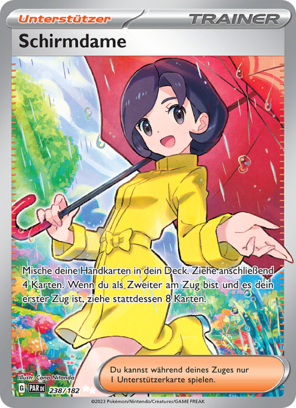 Schirmdame 238 — Paradox Rift (German Pokémon TCG card)