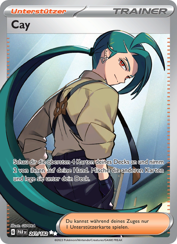 Cay 241 — Paradox Rift (German Pokémon TCG card)