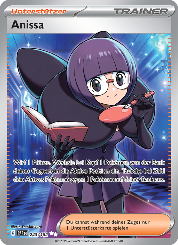 Anissa 243 — Paradox Rift (German Pokémon TCG card)