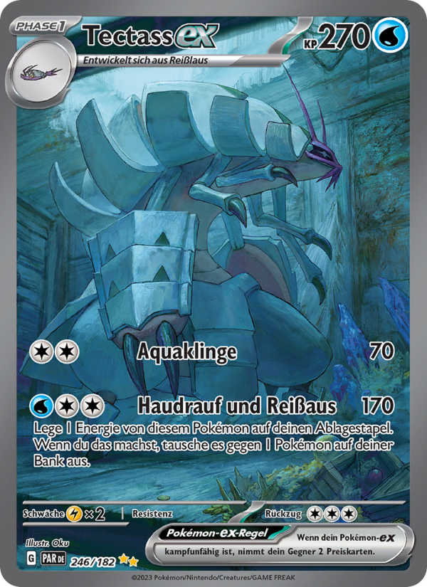 Tectass-ex 246 — Paradox Rift (German Pokémon TCG card)