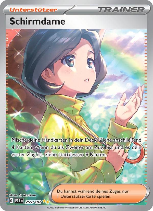 Schirmdame 255 — Paradox Rift (German Pokémon TCG card)
