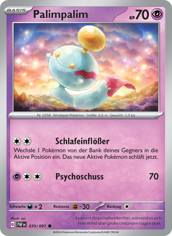 Palimpalim 030 — Paldeas Schicksale (German Pokémon TCG card)