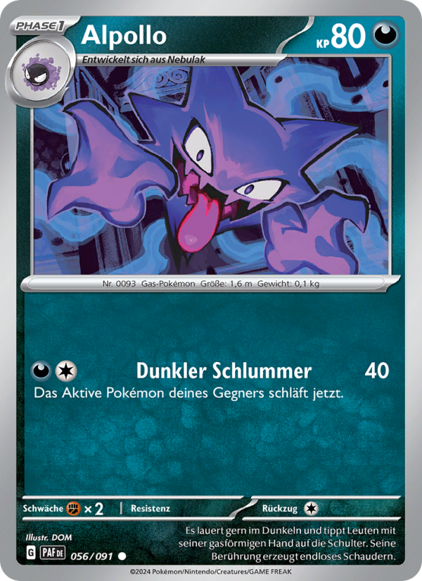 Alpollo 056 — Paldeas Schicksale (German Pokémon TCG card)