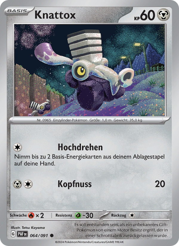 Knattox 064 — Paldeas Schicksale (German Pokémon TCG card)