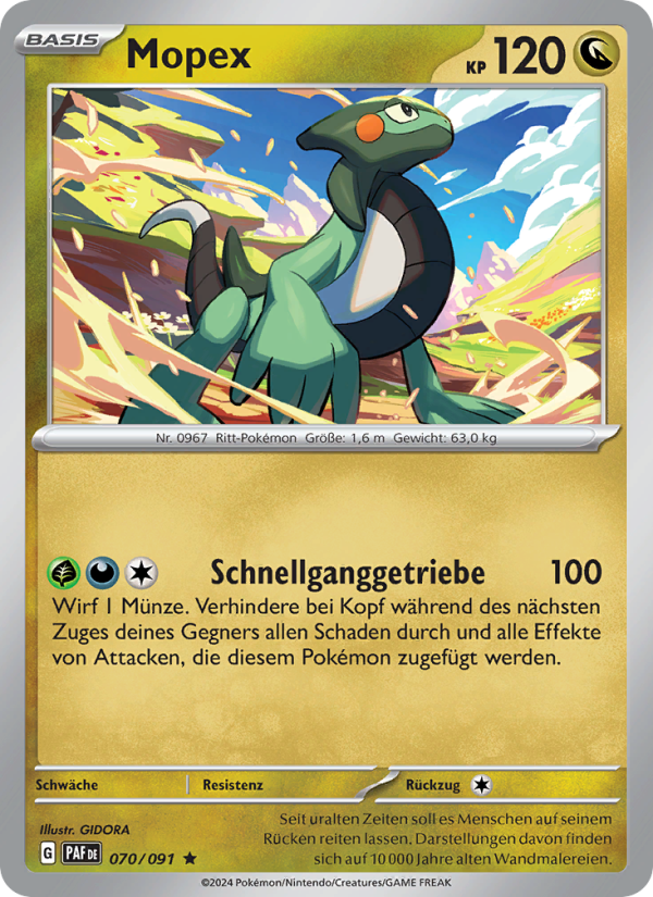Mopex 070 — Paldeas Schicksale (German Pokémon TCG card)