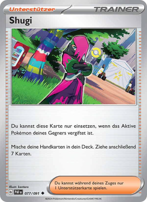 Shugi 077 — Paldeas Schicksale (German Pokémon TCG card)