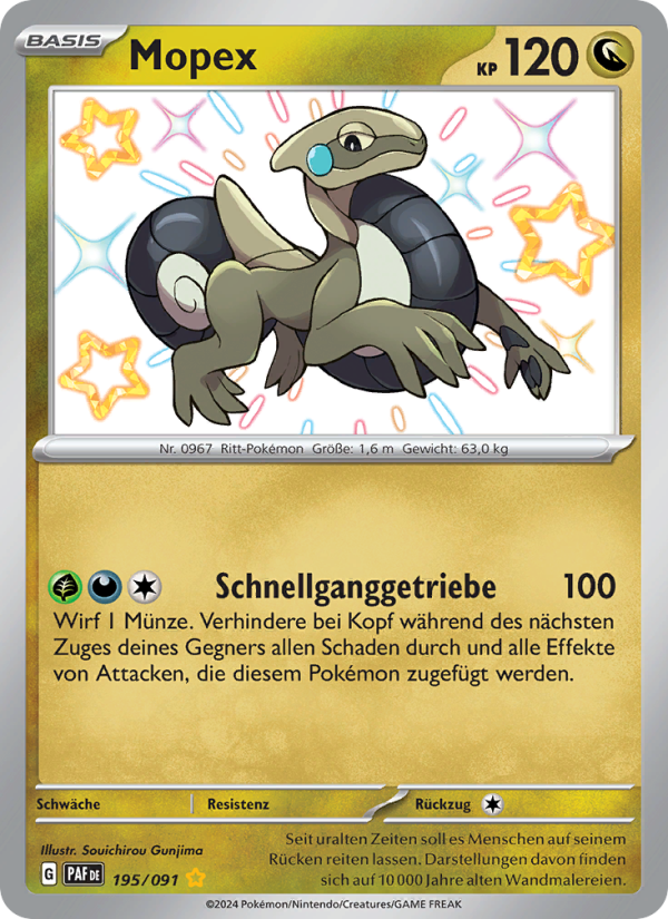 Mopex 195 — Paldeas Schicksale (German Pokémon TCG card)