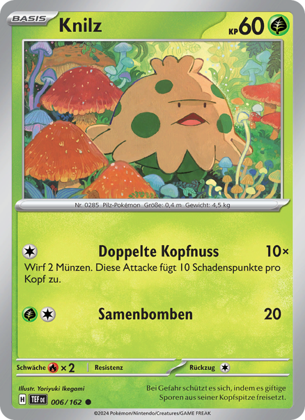 Knilz 006 — Temporal Forces (German Pokémon TCG card)