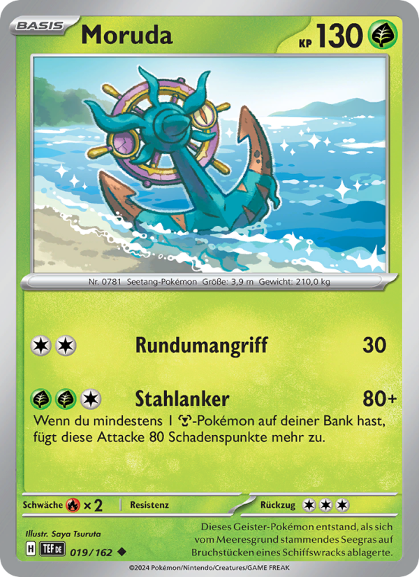 Moruda 019 — Temporal Forces (German Pokémon TCG card)