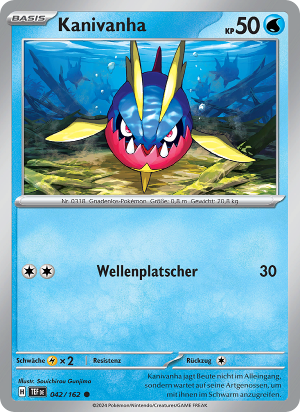 Kanivanha 042 — Temporal Forces (German Pokémon TCG card)