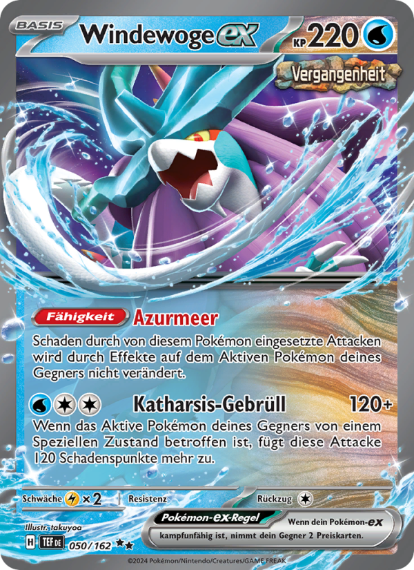 Windewoge-ex 050 — Temporal Forces (German Pokémon TCG card)