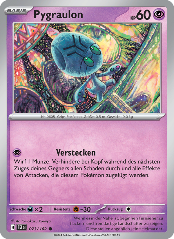 Pygraulon 073 — Temporal Forces (German Pokémon TCG card)