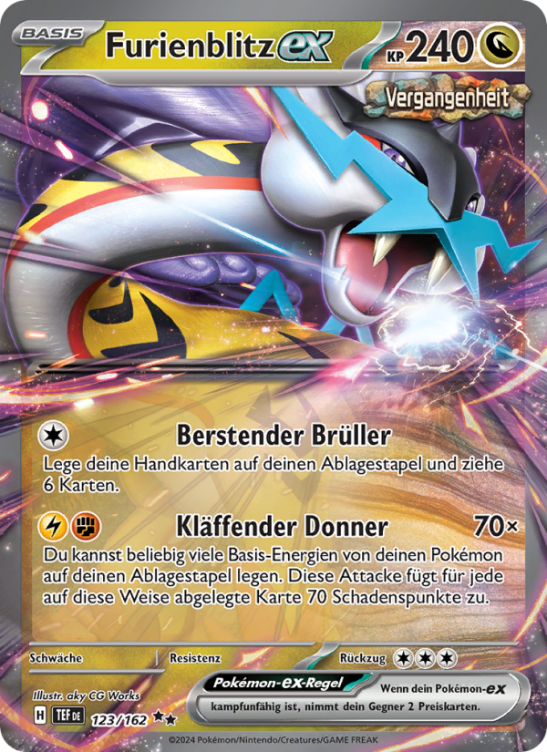Furienblitz-ex 123 — Temporal Forces (German Pokémon TCG card)