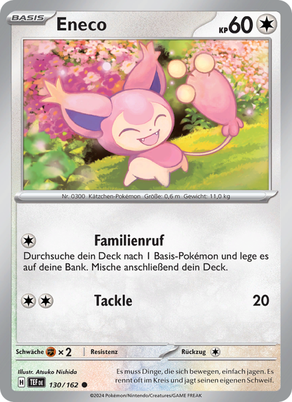 Eneco 130 — Temporal Forces (German Pokémon TCG card)