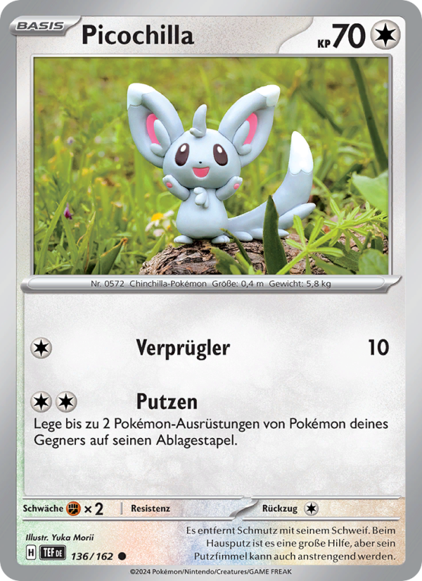 Picochilla 136 — Temporal Forces (German Pokémon TCG card)
